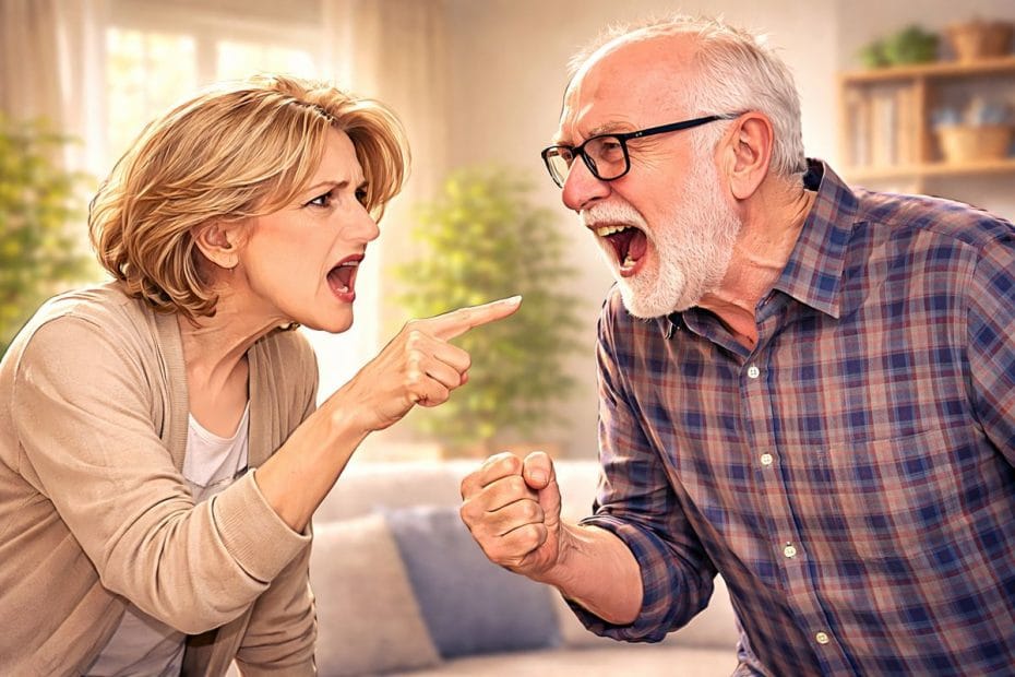 il litigio nella coppia